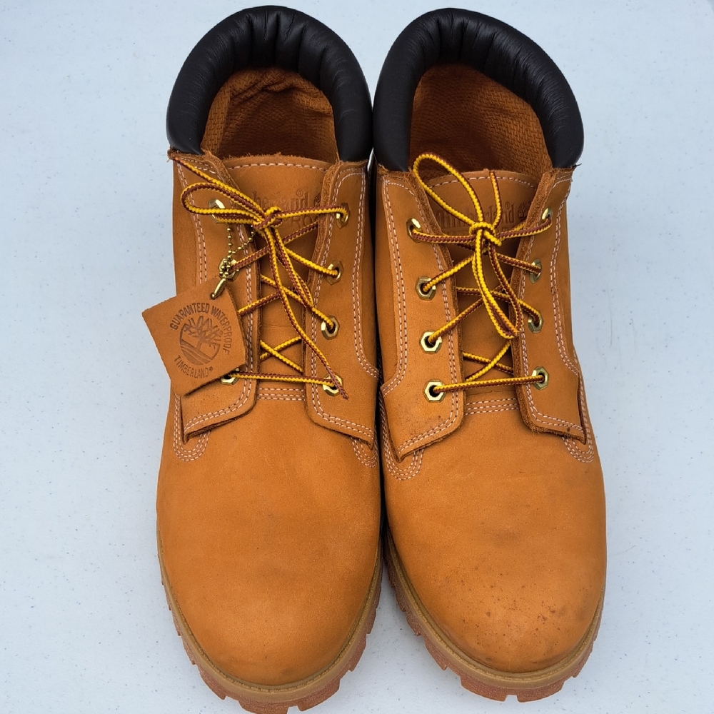 Timberland Men's Tan Leather Boots Size 13
